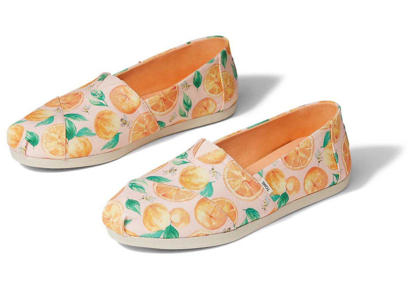 Toms Espadryle Damskie Pomarańczowe - Alpargata Oranges - 37WGZQMBE